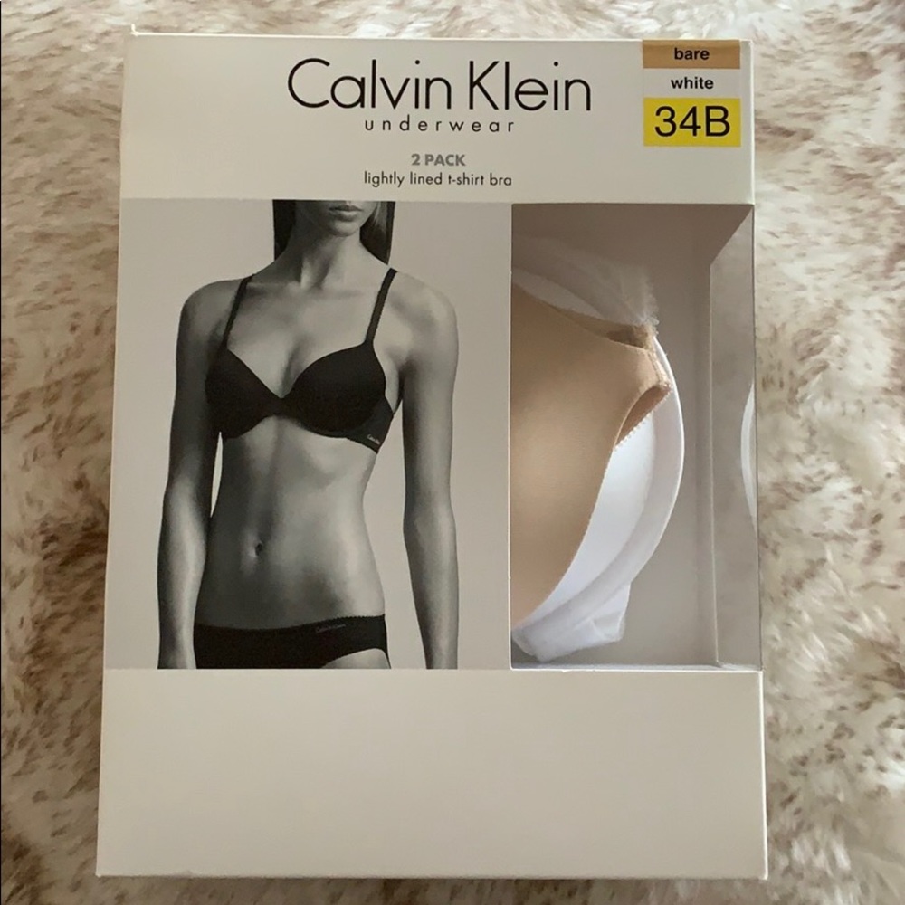 Lightly Lined Calvin Klein T-shirt Bra